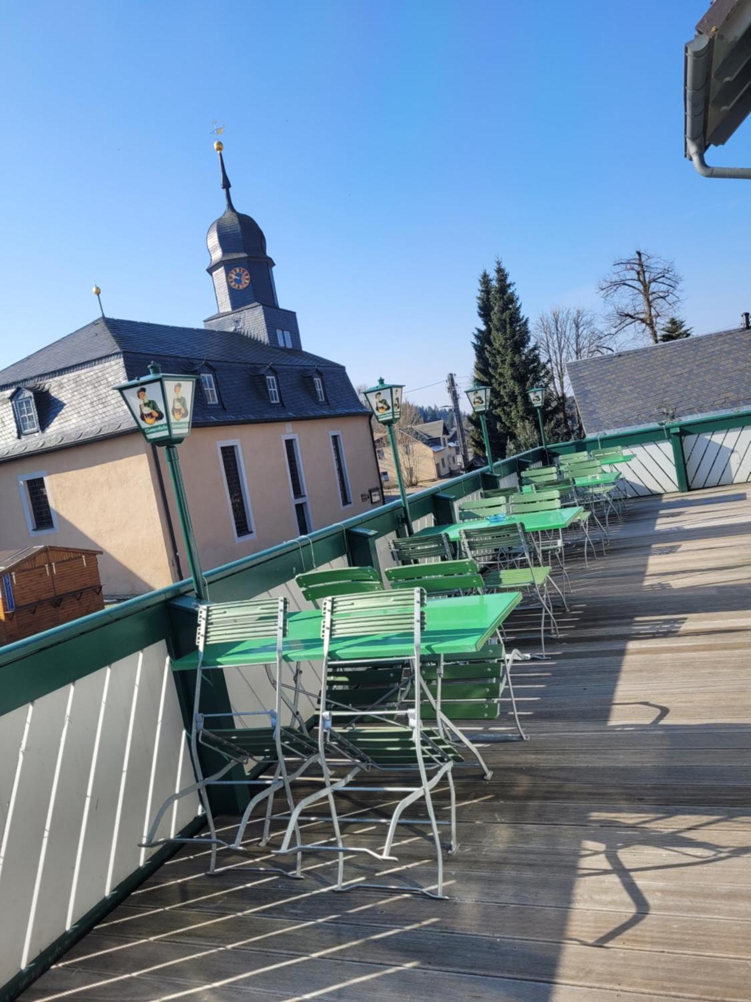Gasthaus Und Hotel Peterhaensel Spechtsbrunn Esterno foto
